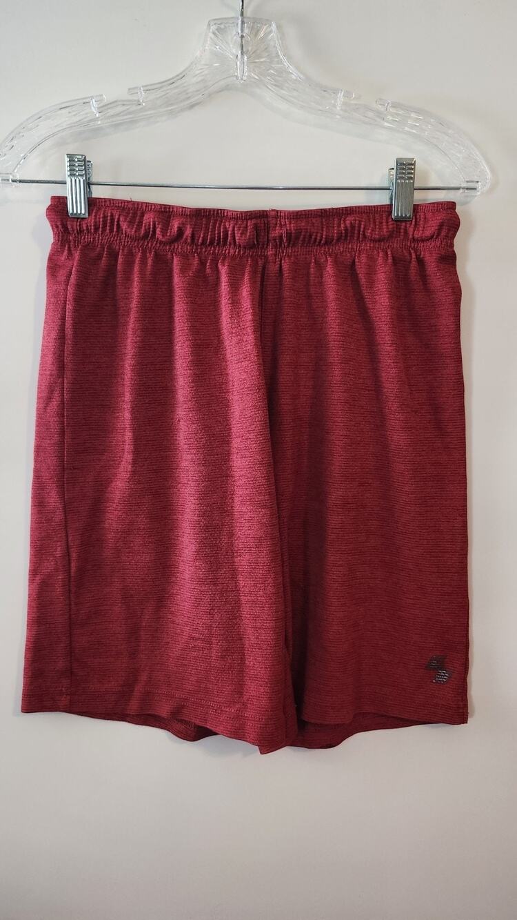The Children's Place Sport Boys Shorts Heathered Dark Red Size XL #391